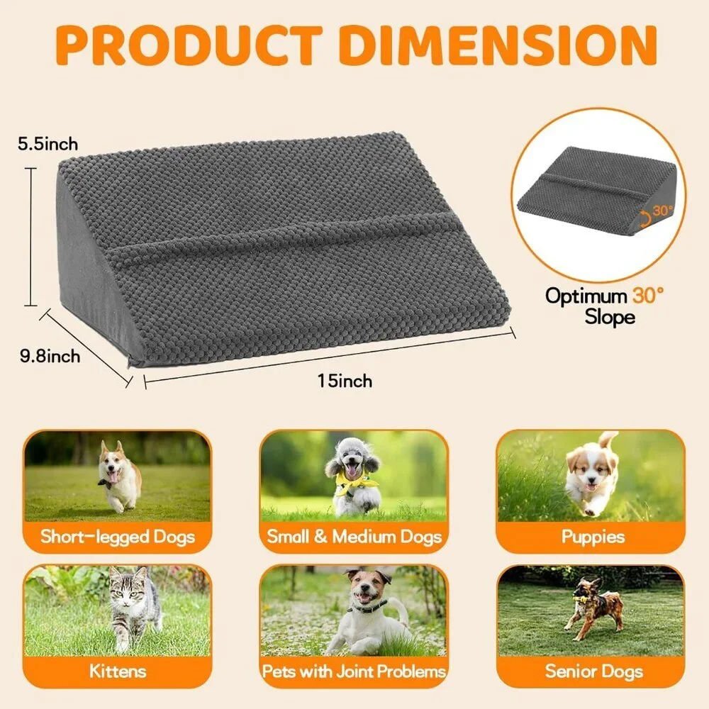 2026 Upgrade Non-Slip Dog Ramps/Stairs for Staircase 6 Pack